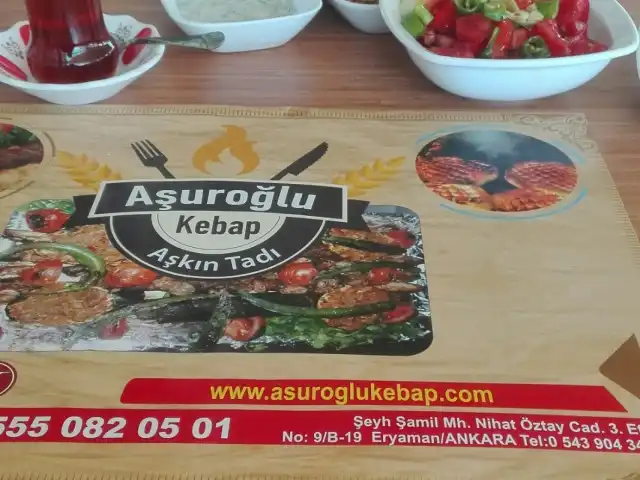 AŞUROĞLU KEBAB'nin yemek ve ambiyans fotoğrafları 2