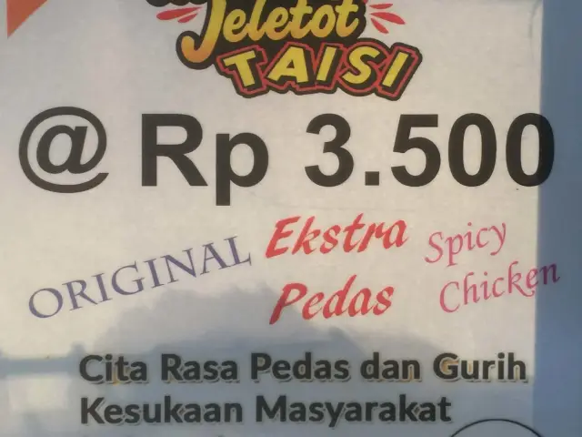 Gambar Makanan TahuJeletotTaisi 2