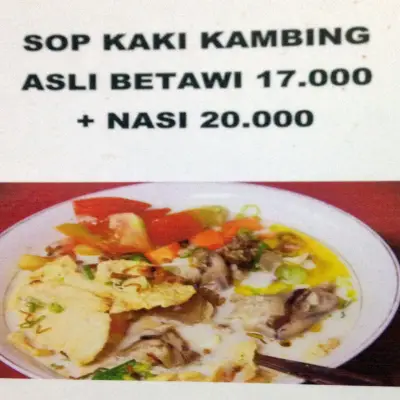 Sop Kambing Betawi