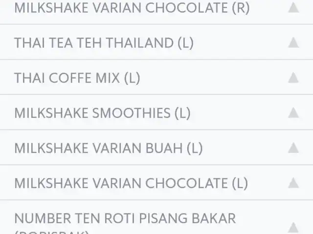 Gambar Makanan Number Ten Thai Tea & Milkshake 2
