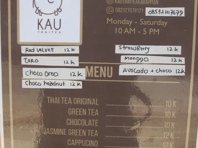 Gambar Makanan KAU Thai Tea 3