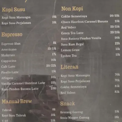 Kopi Manungsa