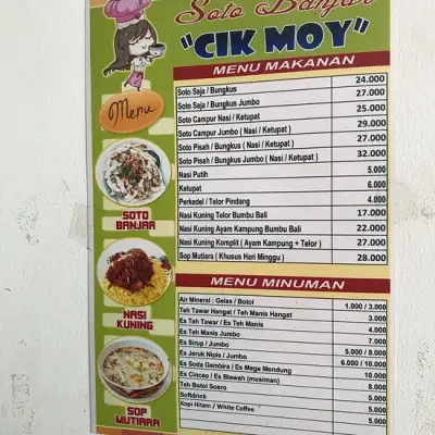 Soto Banjar Cik Moy