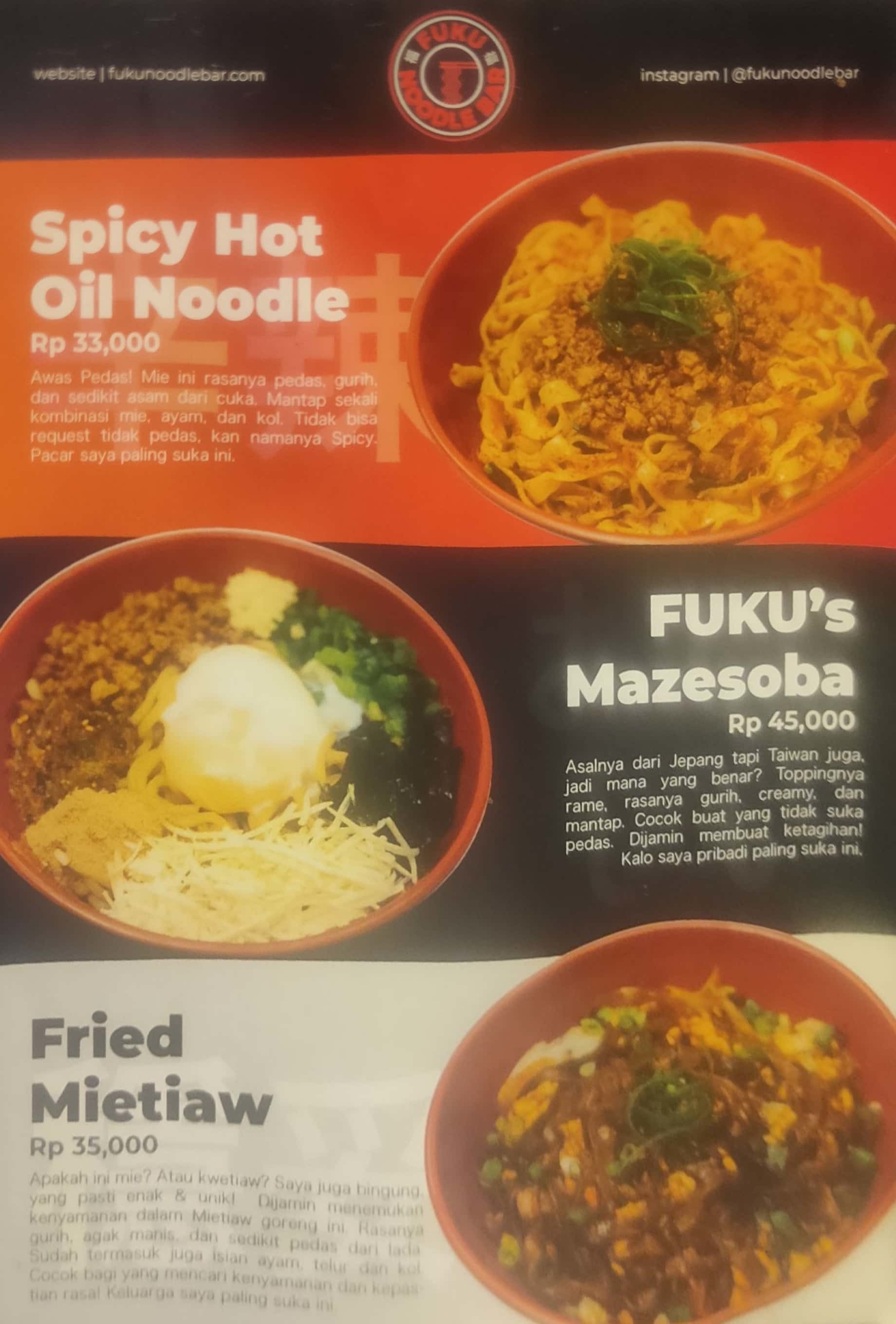 Fuku Noodle Bar terdekat Restoran dan Tempat Makan Jepang terdekat di
