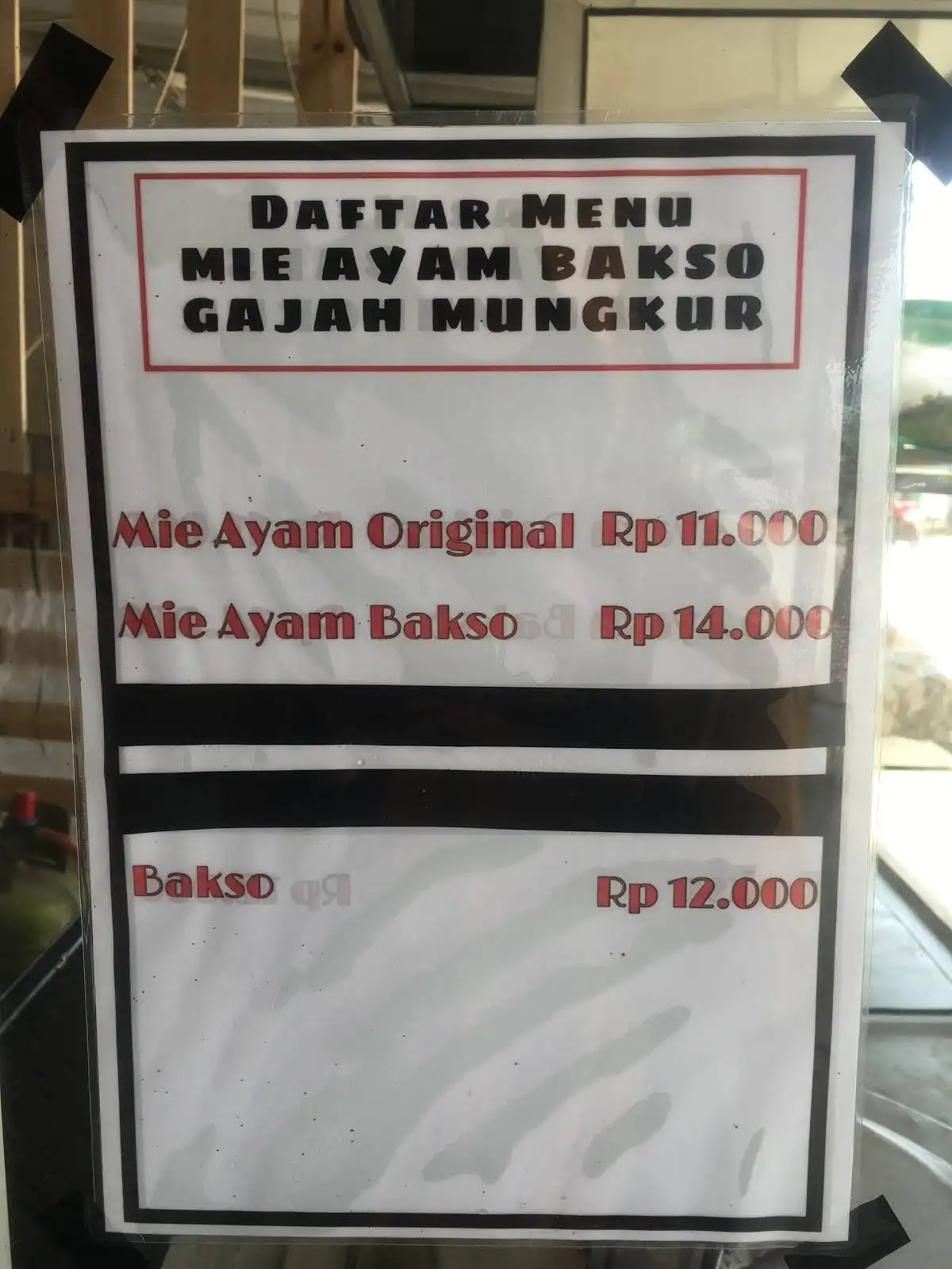 Mie Ayam Bakso Gajah Mungkur (Mas Hafidz)