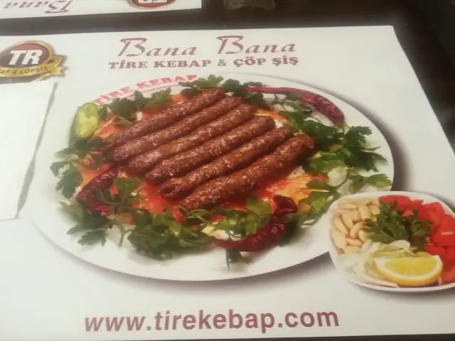 Bana Bana Tire Kebap'nin yemek ve ambiyans fotoğrafları 5