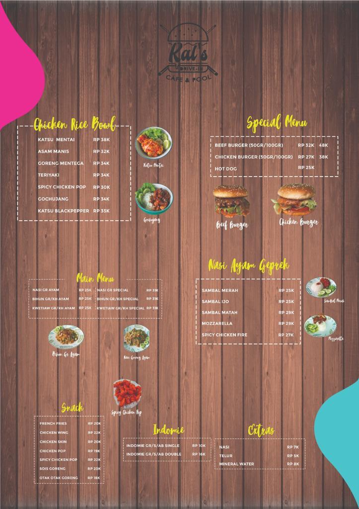 Harga menu Kals Cafe & Pool terbaru 20222023 di Tangerang,Tangerang