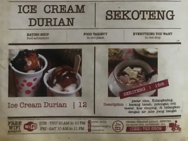 Gambar Makanan Ice Cream Durian 1