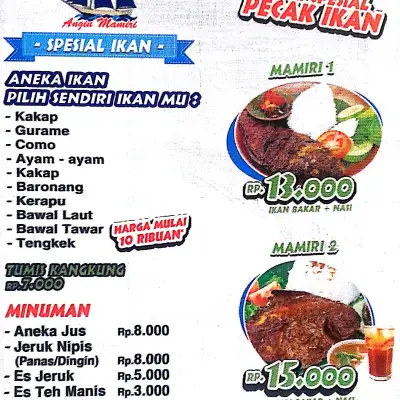 Angin Mamiri Spesial Ikan