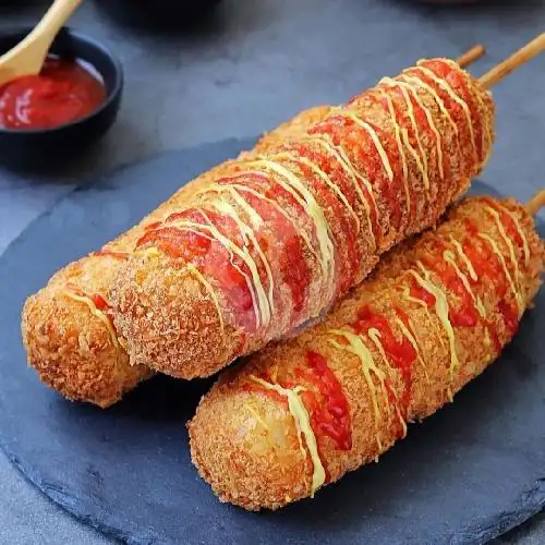 Gambar Makanan Corndog Mozarella Time 11