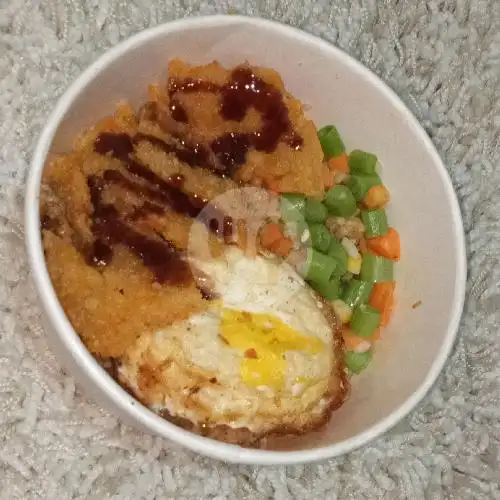 Gambar Makanan Mao Mao Rice Bowl Dan Sosis Bakar, Ngaglik 1