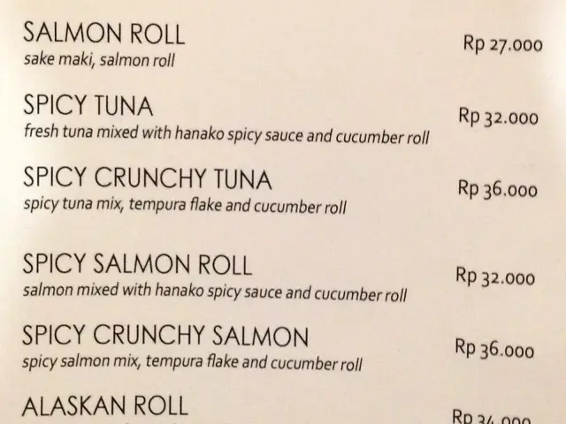 Gambar Makanan Hanako Sushi Bar 3