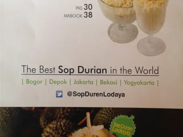 Gambar Makanan Sop Duren Lodaya 3