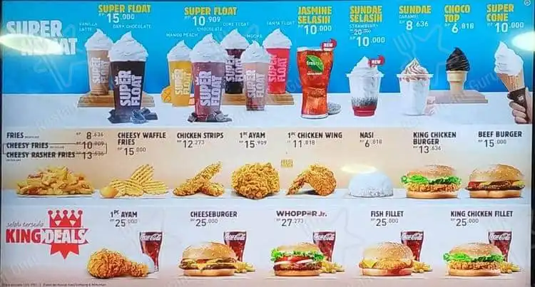 Gambar Makanan Burger King Summarecon Bekasi 4