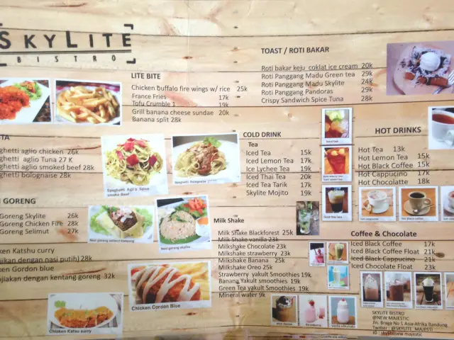 Gambar Makanan Skylite Bistro & Shisha Lounge 3