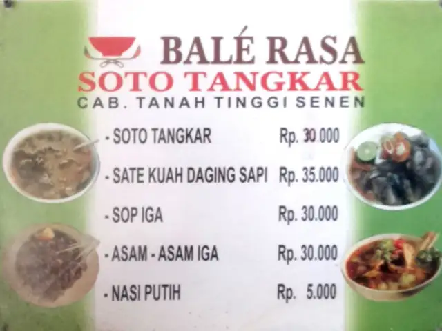 Gambar Makanan Bale Rasa Soto Tangkar 1