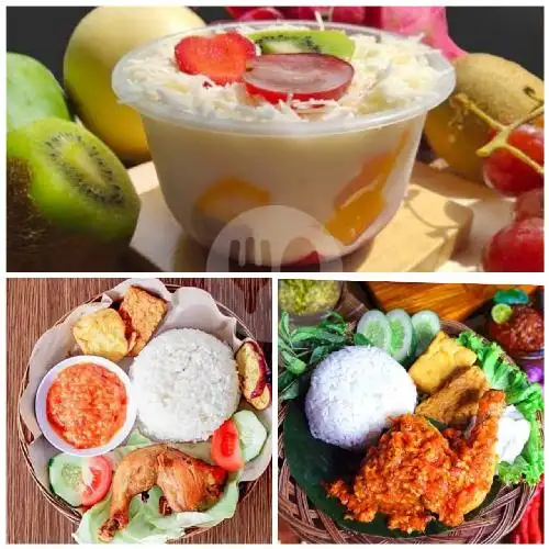 Gambar Makanan Ayam Goreng , Salad Buah , Sop Buah, Warung Kyla, Babakan Ciparay 19