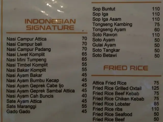 Gambar Makanan Attica 1