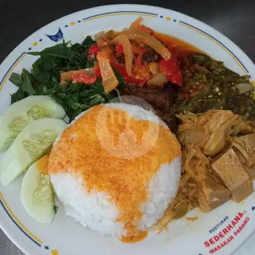 Gambar Makanan Restoran Sederhana Masakan Padang, Ahmad Yani Km 5 12