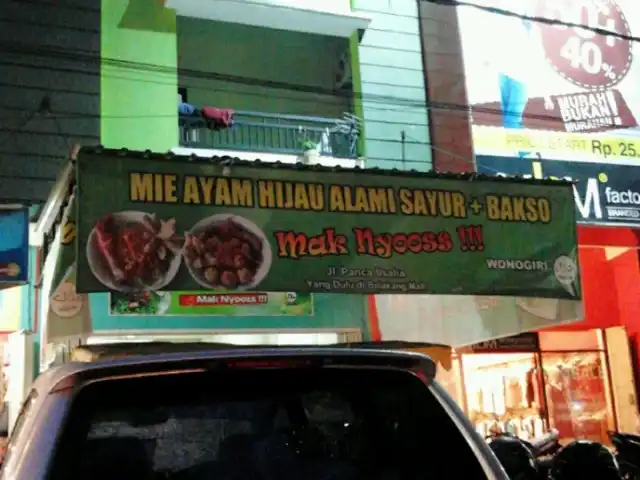 Gambar Makanan Mie Ayam Hijau 7