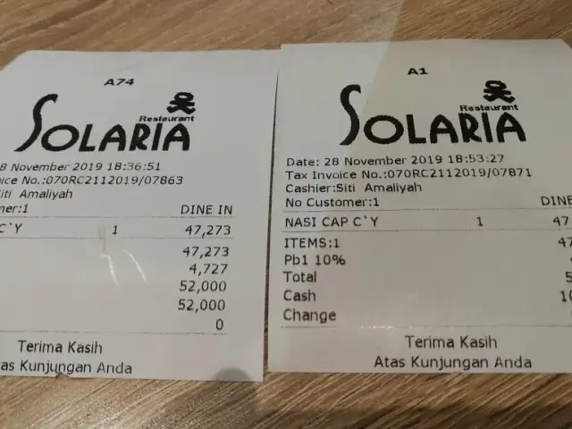 Gambar Makanan Solaria 9