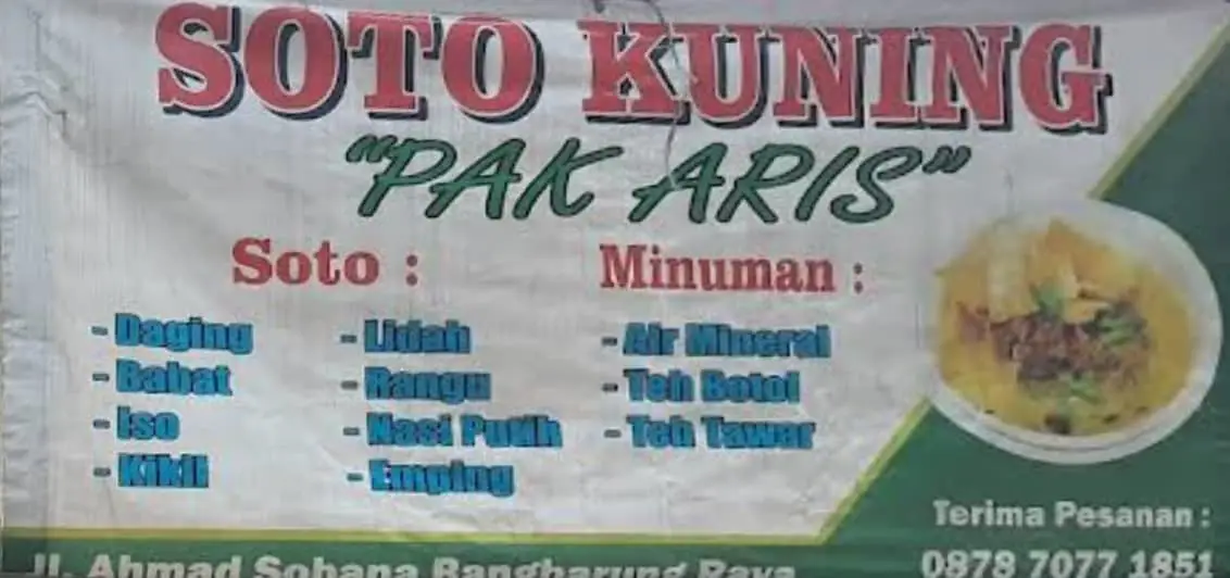 Soto Kuning Pak Aris