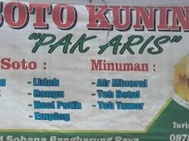 Soto Kuning Pak Aris