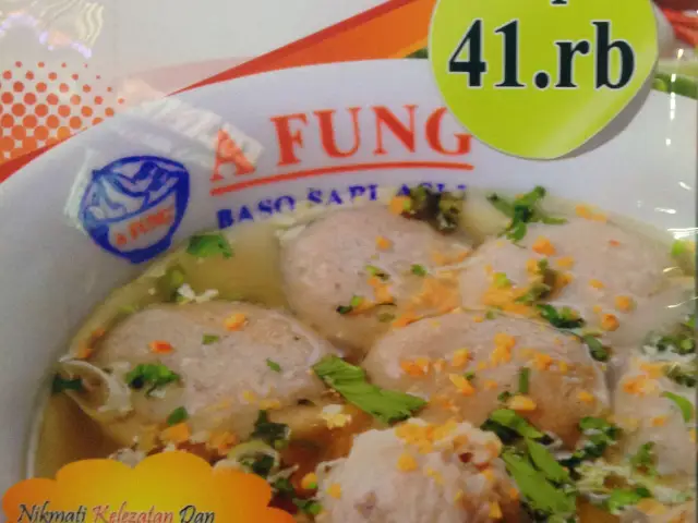 Gambar Makanan A Fung Baso Sapi Asli 1