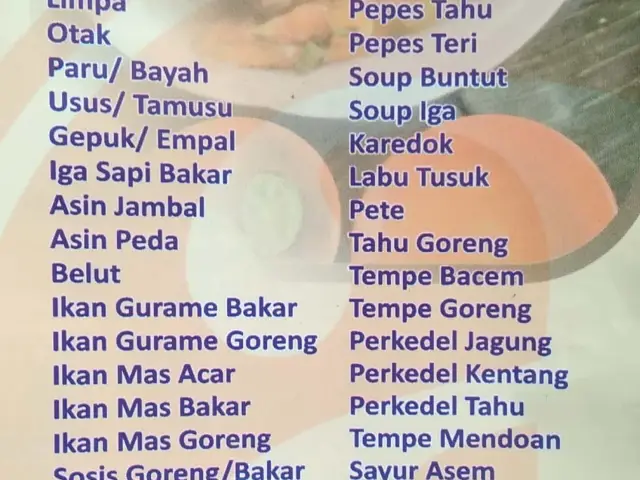 Gambar Makanan Warung Nasi Ampera 5