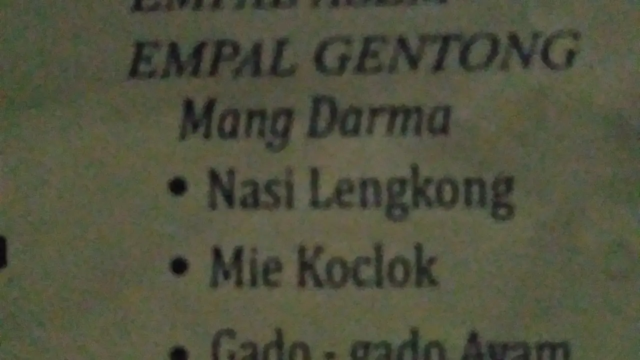 Empal Gentong Mang Darma