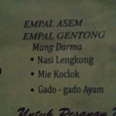 Empal Gentong Mang Darma