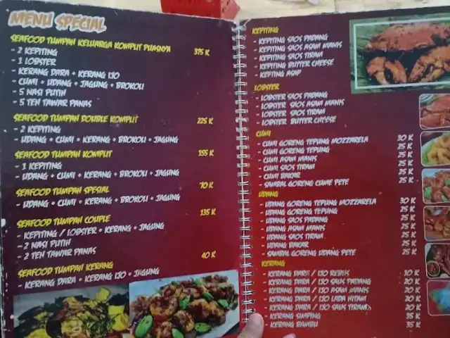 Gambar Makanan Warung Seafood Tumpah Keluarga 5