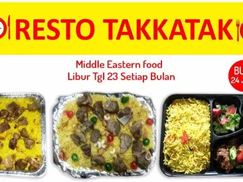 Resto Takkatak Kebab Arabian Food, Condet Balekambang