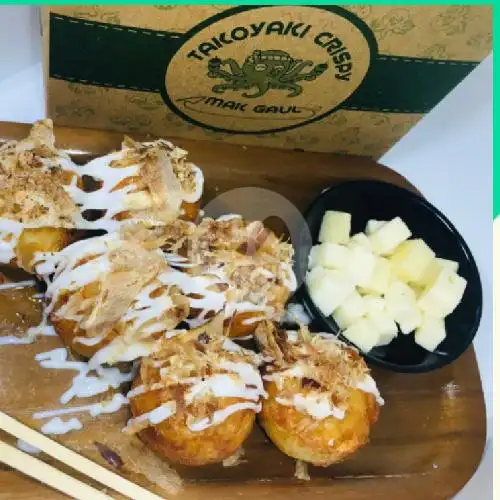 Gambar Makanan Takoyaki Crispy Mak Gaul, Pecenongan 9