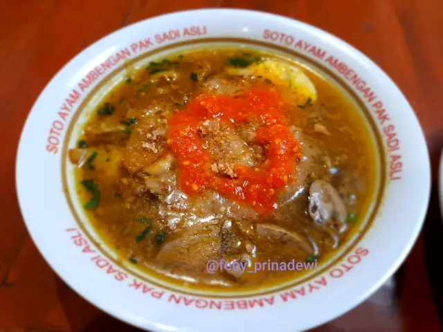 Gambar Makanan Soto Ayam Ambengan Pak Sadi (ASLI) 10