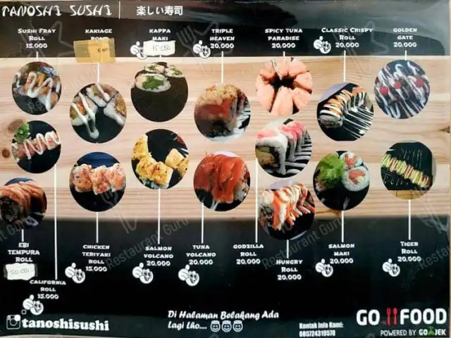 Gambar Makanan Tanoshii Sushi Tomang 1