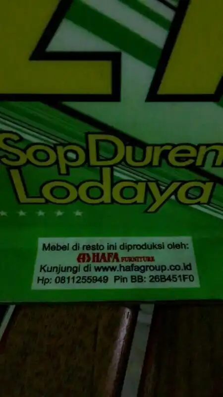 Gambar Makanan Sop Duren Lodaya 3