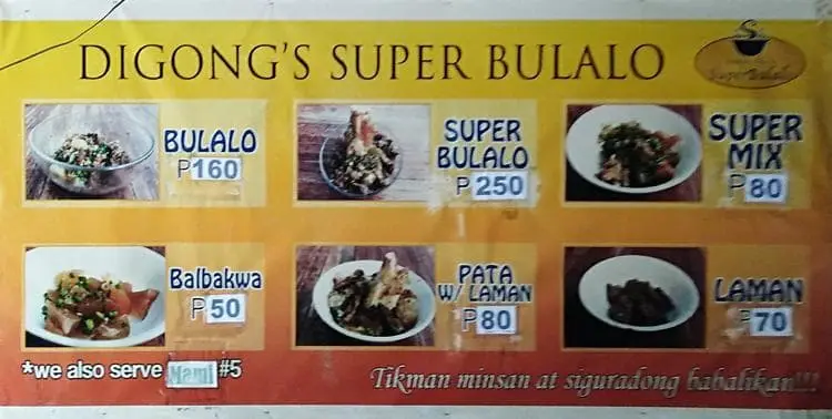 Digong's Balbakwa and Super Bulalo Food Photo 1