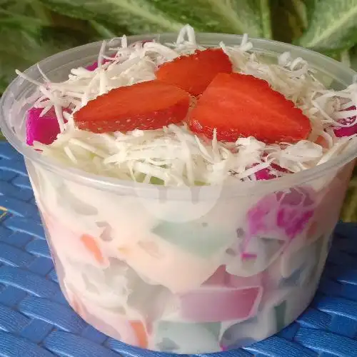 Gambar Makanan Salad Buah & Ayam Geprek 28, Lemah Gempal 7