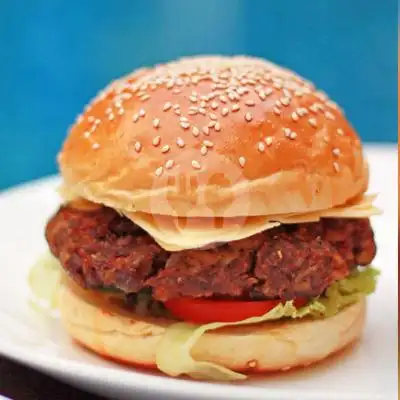 Gambar Makanan Burger Genduts, Wijaya 1 2