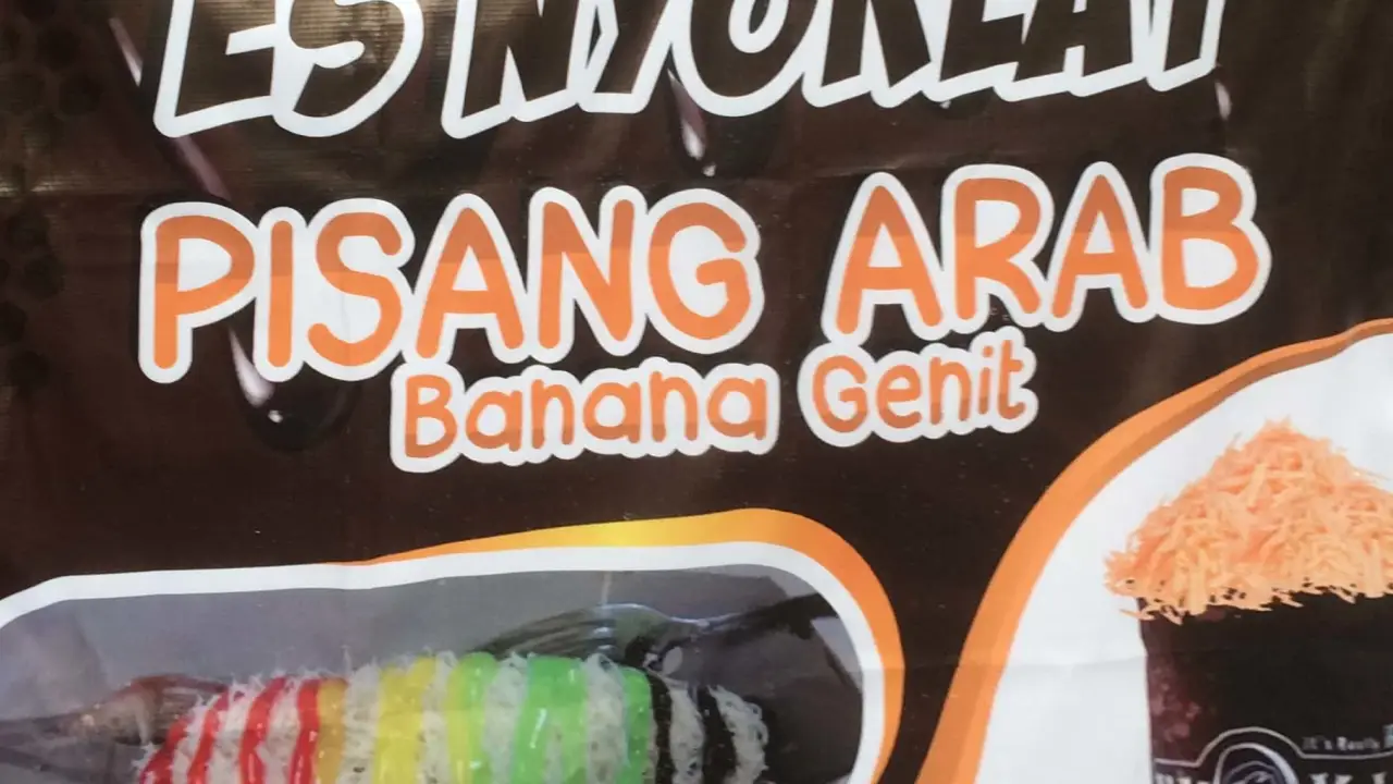 Es Nyoklat Pisang Arab Banana Genit