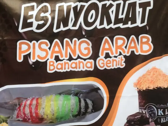 Es Nyoklat Pisang Arab Banana Genit