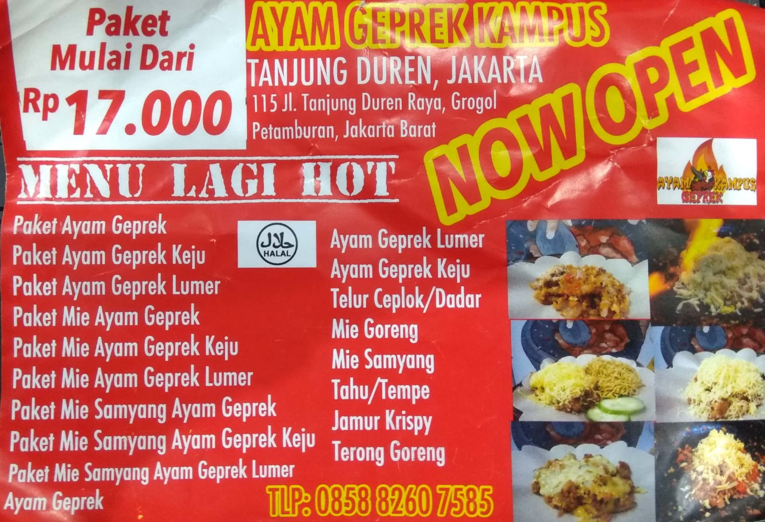 Ayam Geprek Kampus Terdekat Restoran Dan Tempat Makan Indonesia