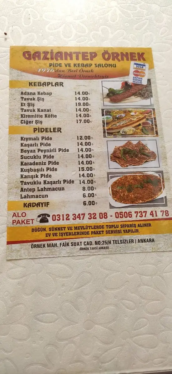 Gaziantep Örnek Pide Kebap Salonu'nin yemek ve ambiyans fotoğrafları 15