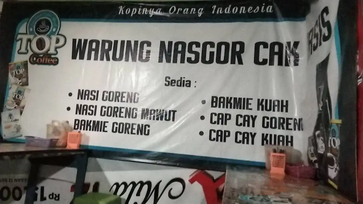 Warung Nasgor cak Wasis