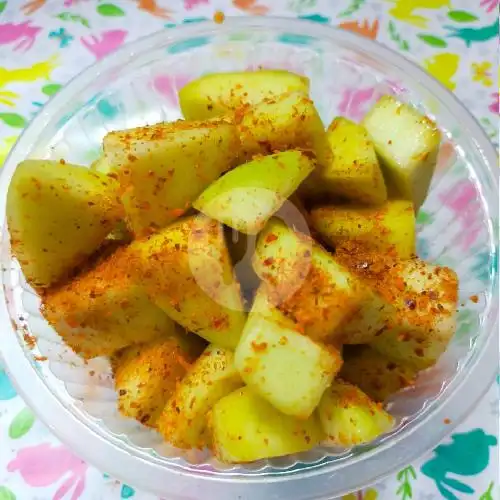 Gambar Makanan Rujak Jambu Kristal Mamake, Belibis 4