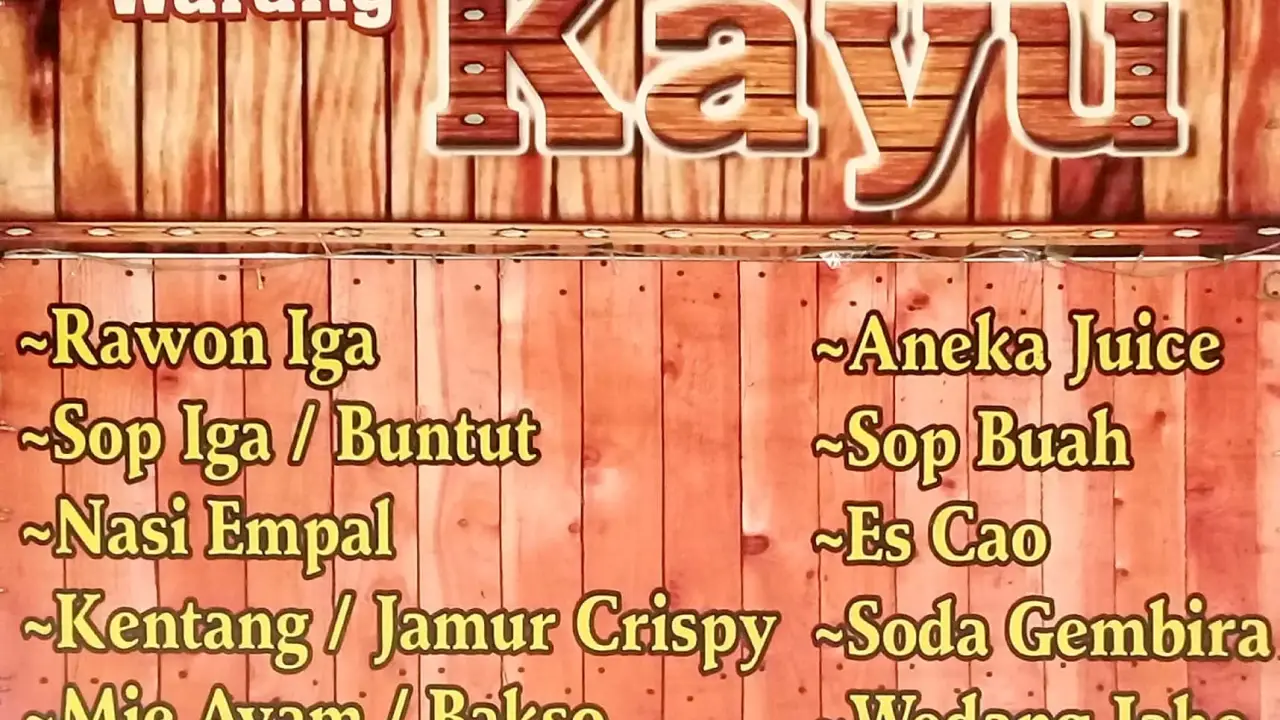 Warung Kayu