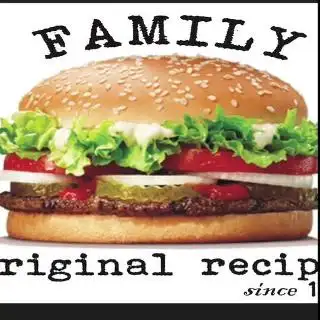 Family Burger Original Recipe Since 1987