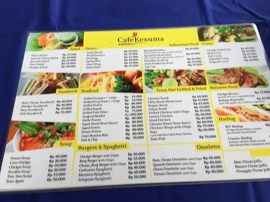 Gambar Makanan Cafe Kesuma 12