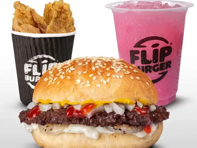 Gambar Makanan Flip Burger, Xprss Sunter 4